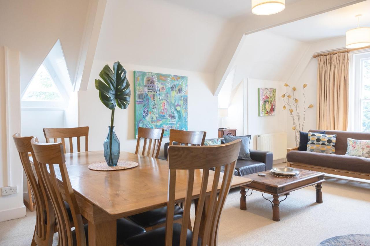 Apartamento Spacious 3Br Victorian Cheltenham Loft Flat In Cotswolds - Free Parking Exterior foto