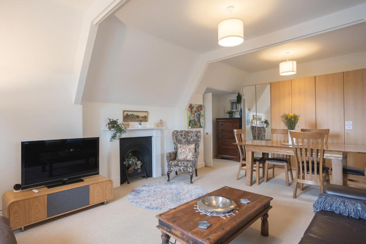 Apartamento Spacious 3Br Victorian Cheltenham Loft Flat In Cotswolds - Free Parking Exterior foto